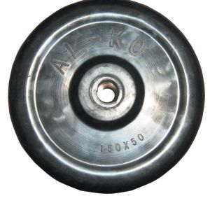 AL-KO 6" Replacement Solid Rubber Wheel