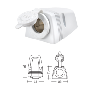 Surface Mount Accessory Socket