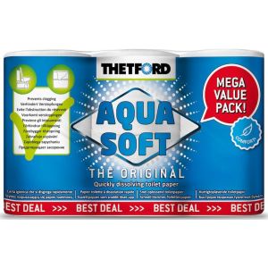 Thetford Aqua Soft Toilet Tissue - 6PK