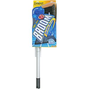 Camco Adjustable Broom with Dust Pan