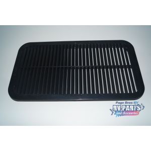 CAMPER DOOR OUTER VENT - BLACK