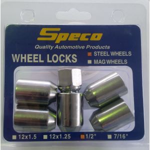 Lockable Wheel Nuts - Five Pack