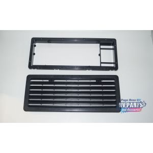 THETFORD FRIDGE VENT - LOWER - BLACK