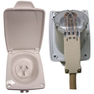 CMS IP44 15 Amp Plug Power Inlet